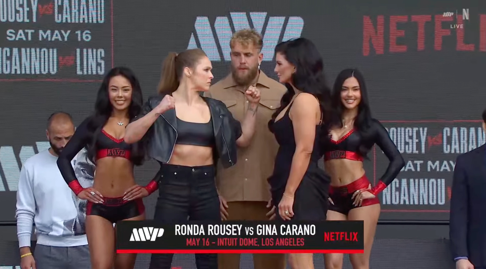 Ronda Rousey vs. Gina Carano