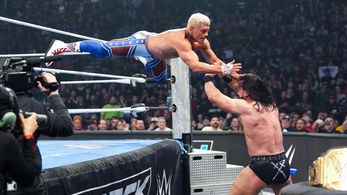 Cody Rhodes Drew McIntyre WWE SmackDown