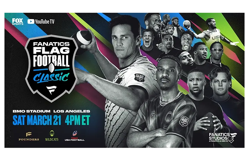 Tom Brady Fanatics Flag Football