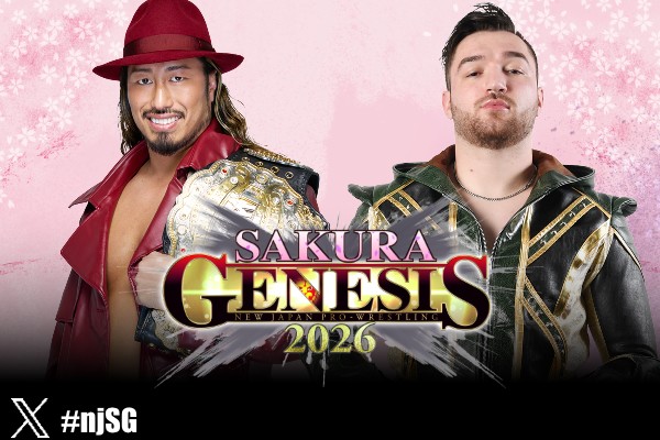 Yota Tsuji vs. Callum Newman NJPW Sakura Genesis 2026