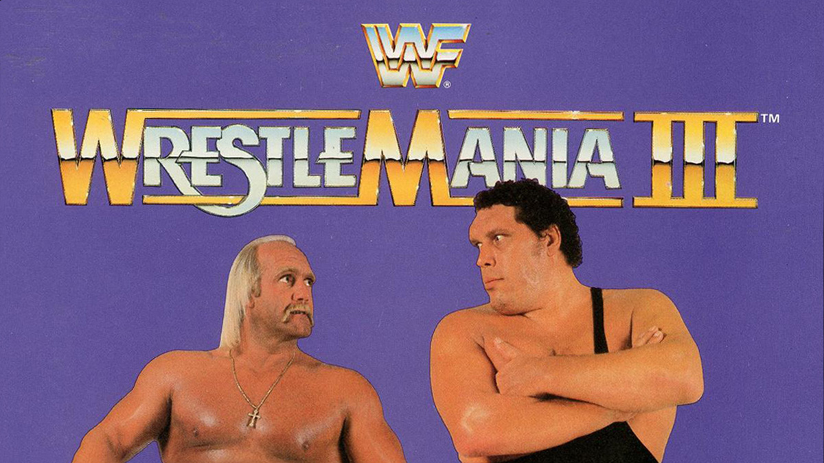 WrestleMania III poster