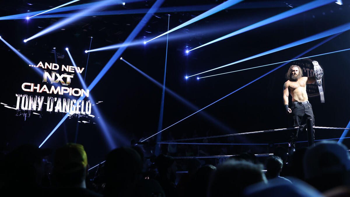 Tony D'Angelo wins NXT Championship