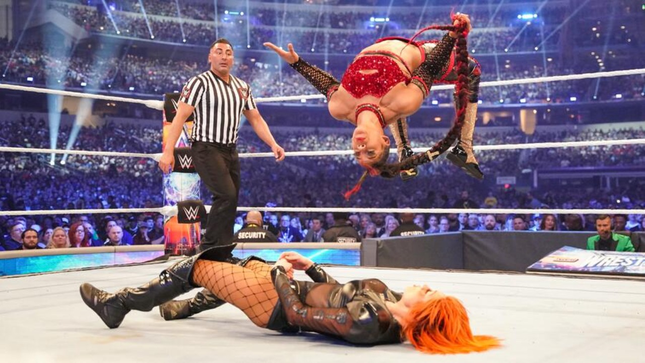 Becky Lynch vs. Bianca Belair - WWE WrestleMania 38