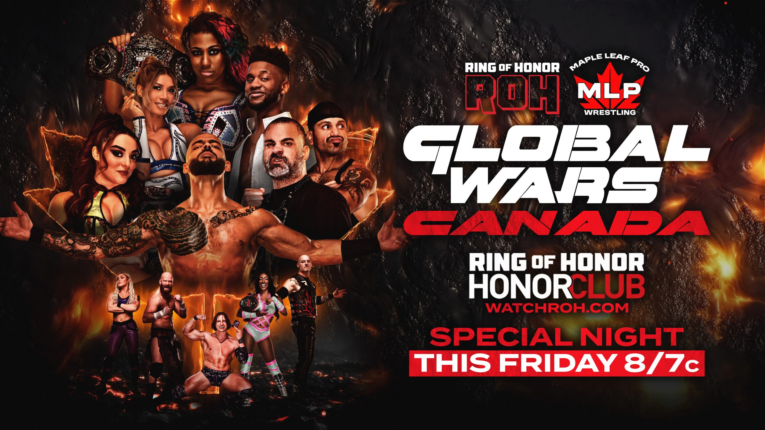 ROH x MLP Global Wars Canada to air this week on HonorClub