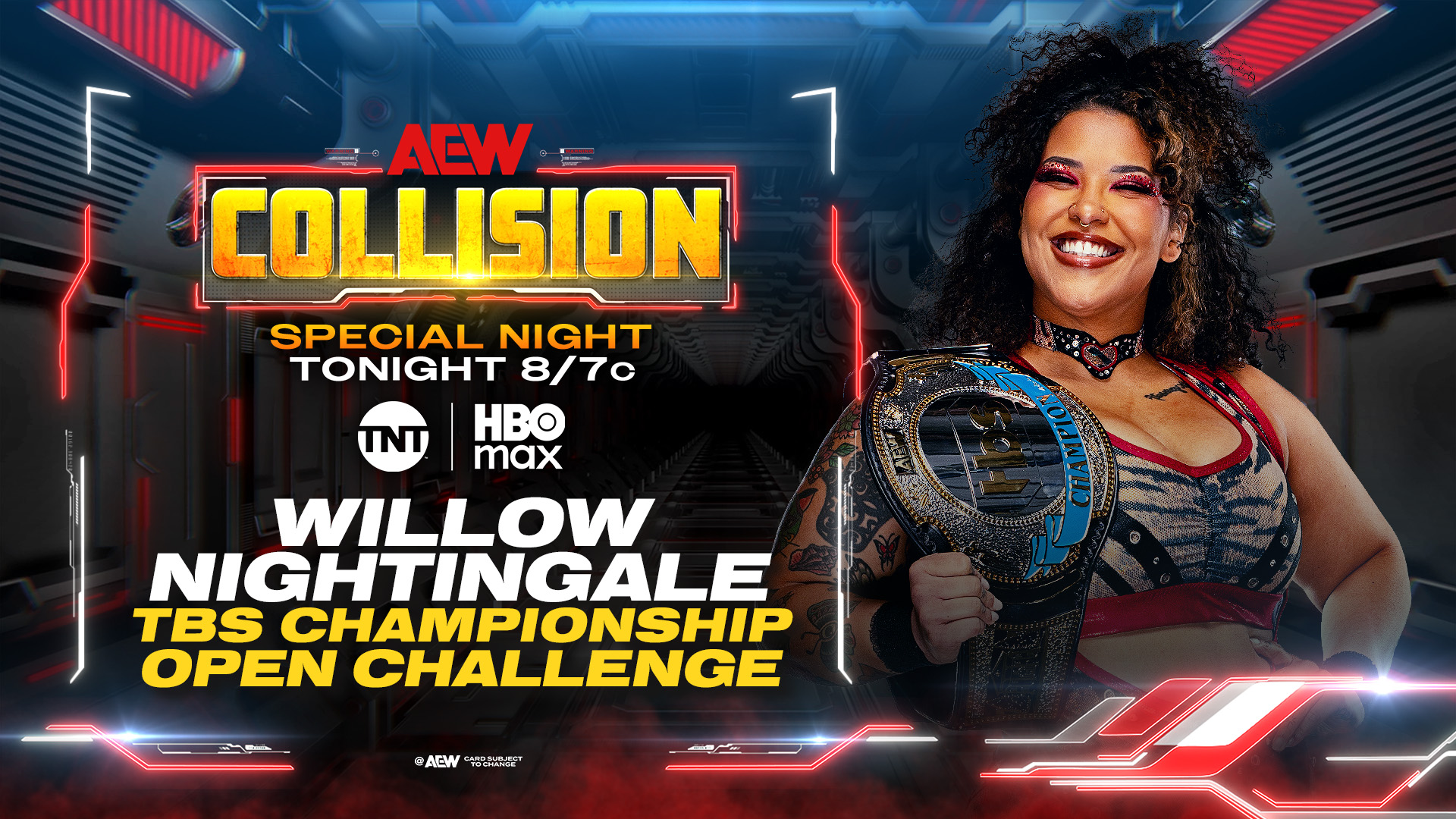 AEW Collision live results: Who will answer Willow Nightingale's Open Challenge?