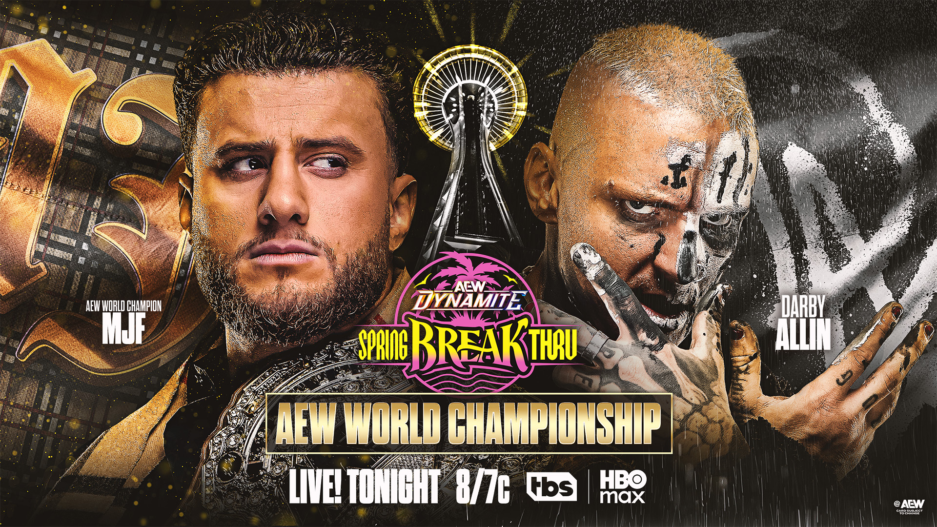 AEW Dynamite Darby Allin vs. MJF