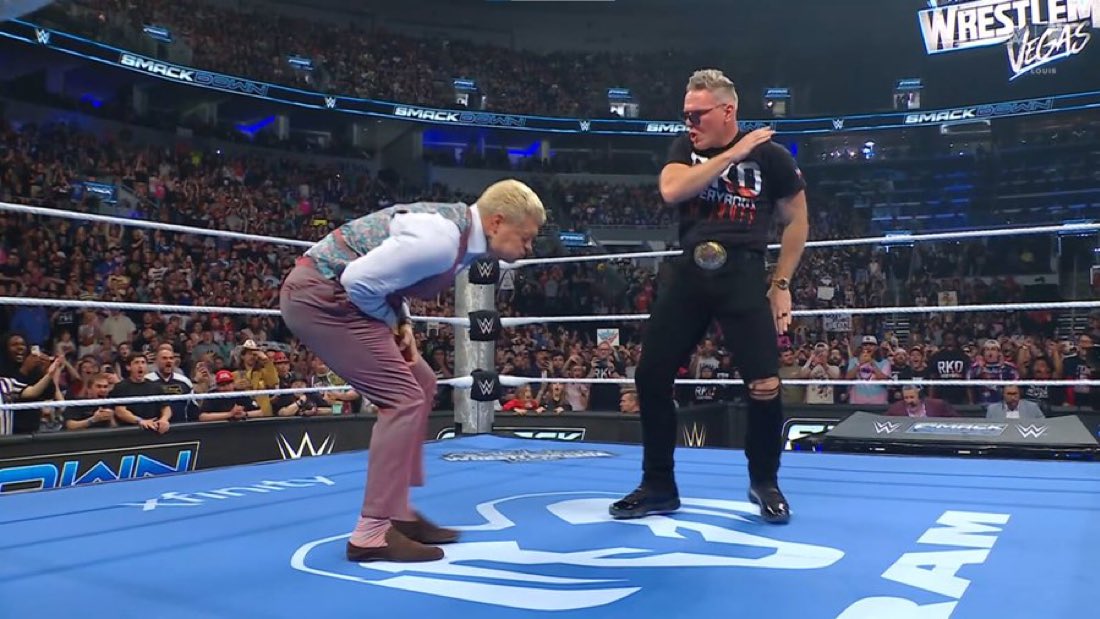 Pat McAfee attacks Randy Orton