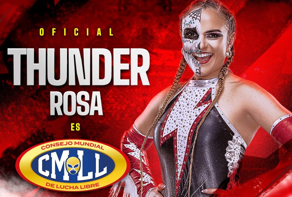 CMLL notes: Thunder Rosa dual contract confirmed, date for MLW joint event