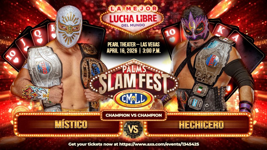 Mistico vs. Hechicero confirmed for CMLL Slamfest in Las Vegas