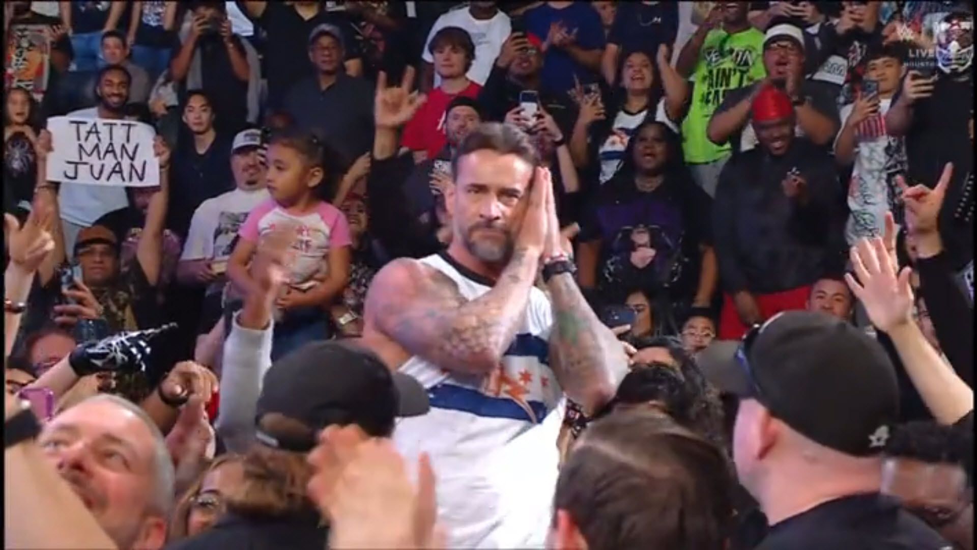 CM Punk on Raw