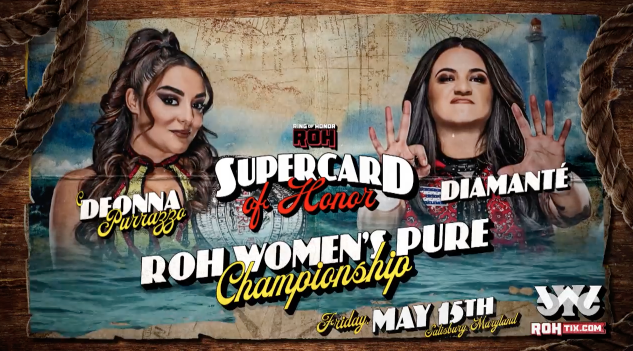 Women’s Pure title match announced for ROH Supercard of Honor