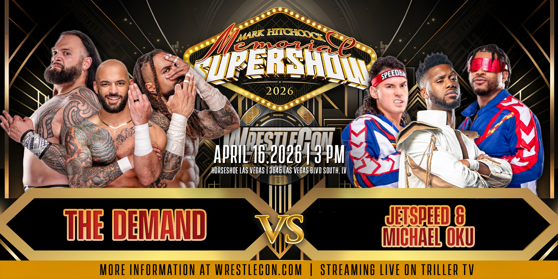 WrestleMania weekend in Las Vegas is already descending into beautiful chaos