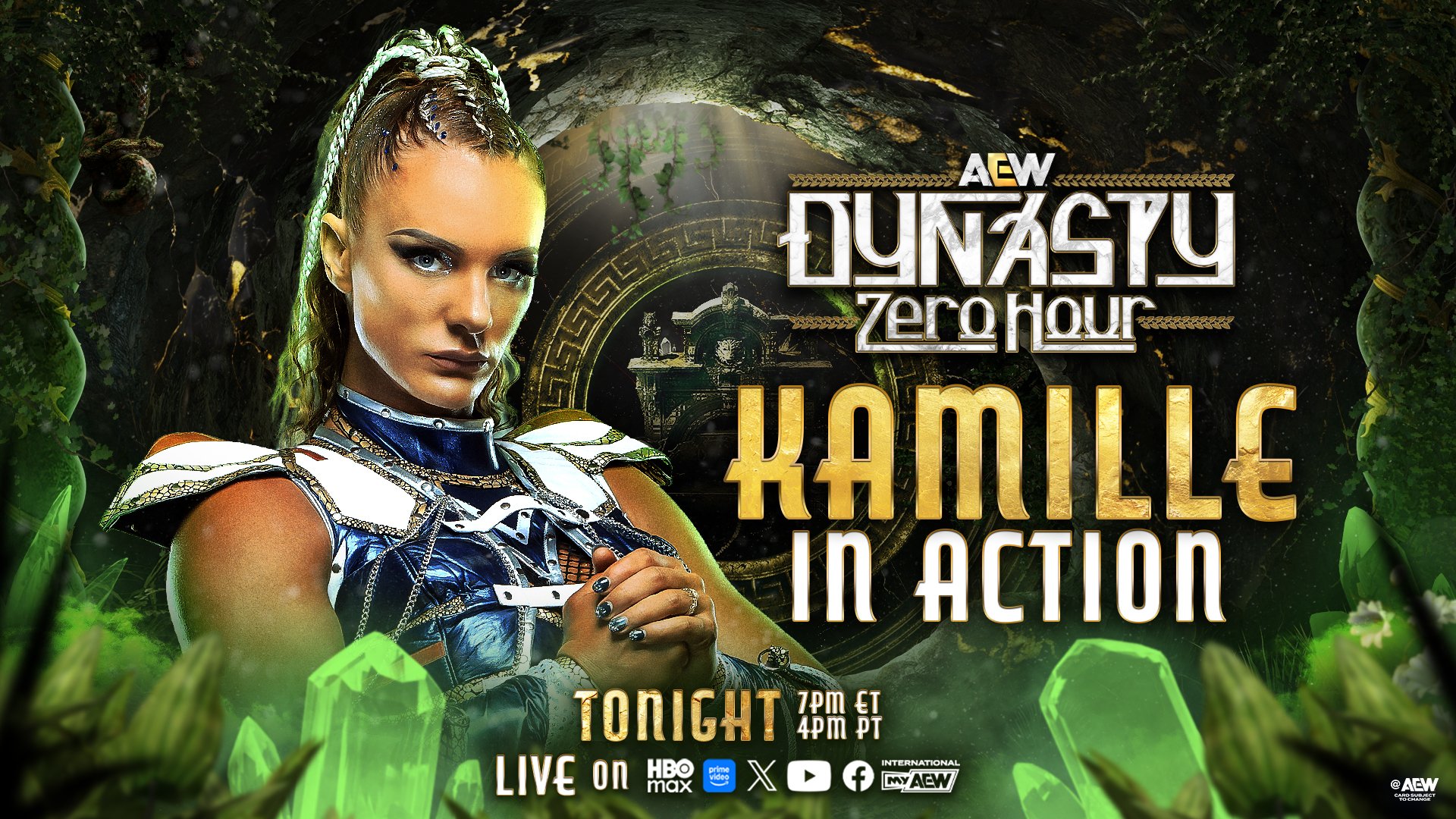 Kamille is back in AEW