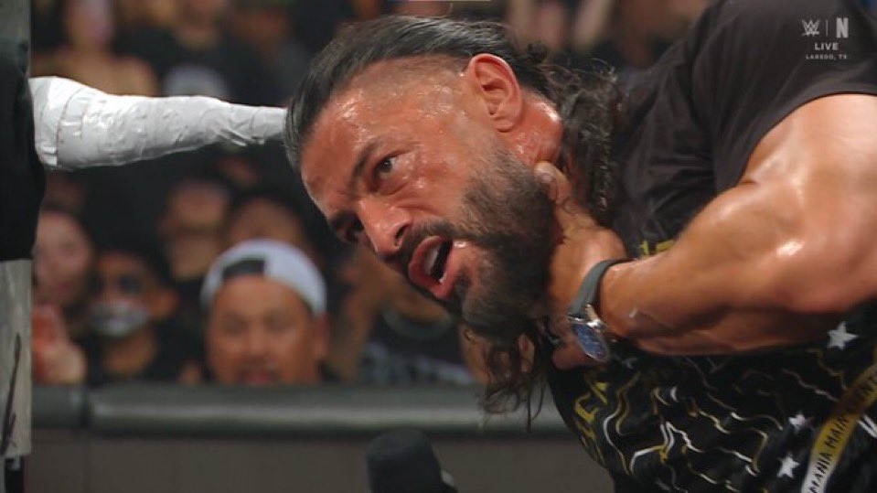 Roman Reigns recovers after being attacked by Jacob Fatu