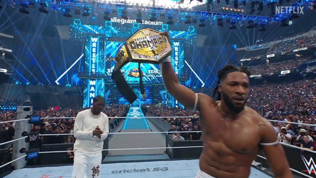 Trick Williams wins United States title at WWE WrestleMania 42
