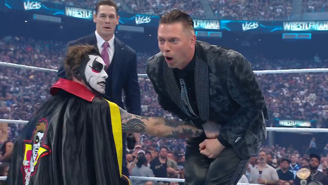 Danhausen meets John Cena, confronts The Miz & Kit Wilson at WWE WrestleMania 42