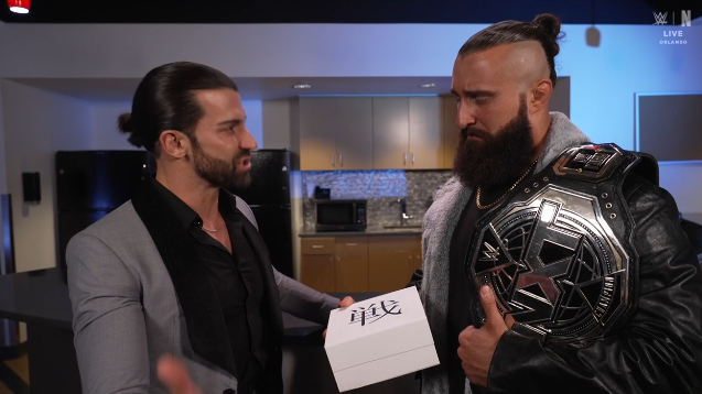 Tony D'Angelo recieves a mysterious box