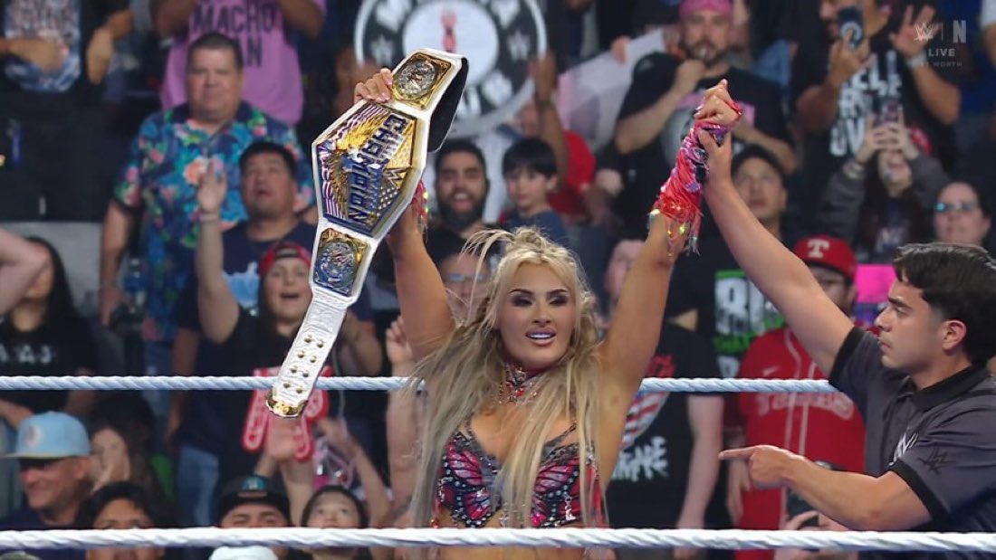 Tiffany Stratton wins Women’s United States title on WWE SmackDown