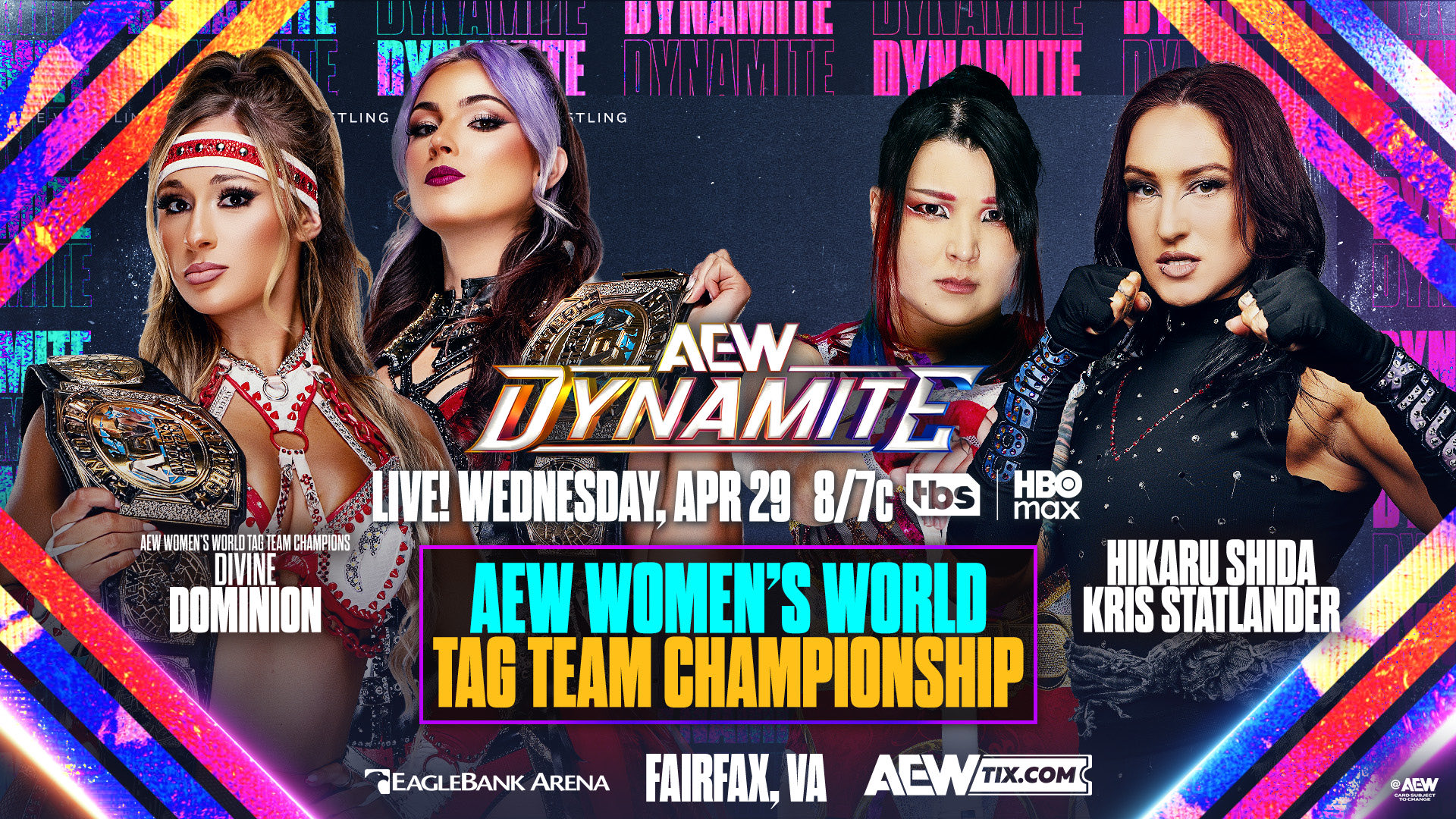 Women's Tag Team title match set for Dynamite