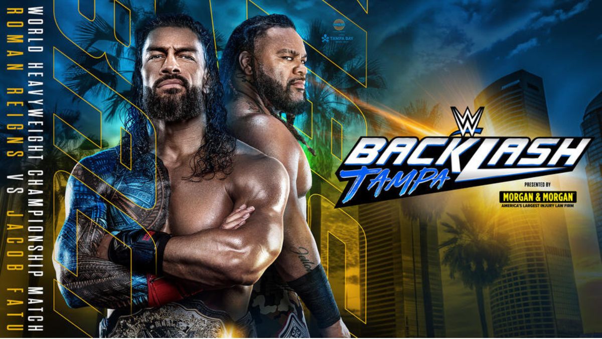 Official poster for WWE Backlash Tampa