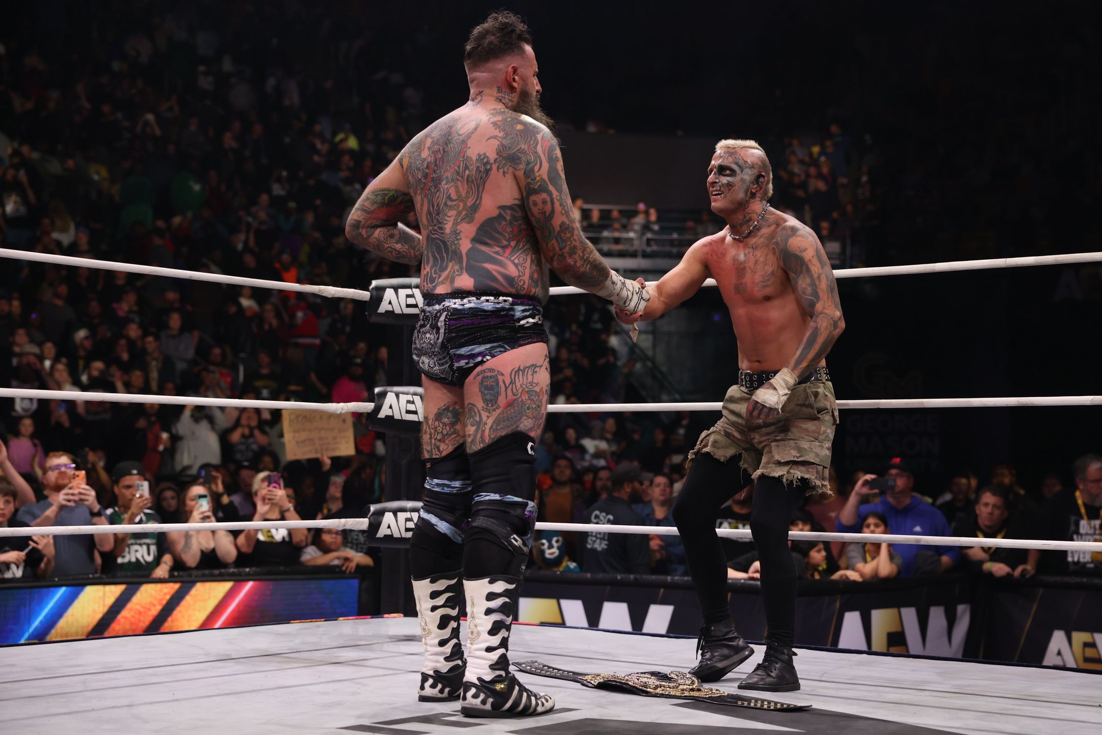 Ryan Loco Brody King vs Darby Allin Fairfax, VA AEW Dynamite April 29, 2026