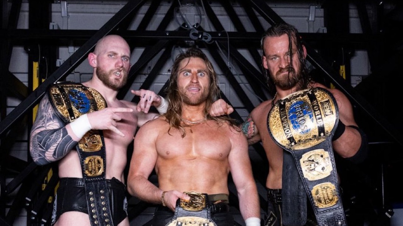 The Dogs as AEW Trios Champions