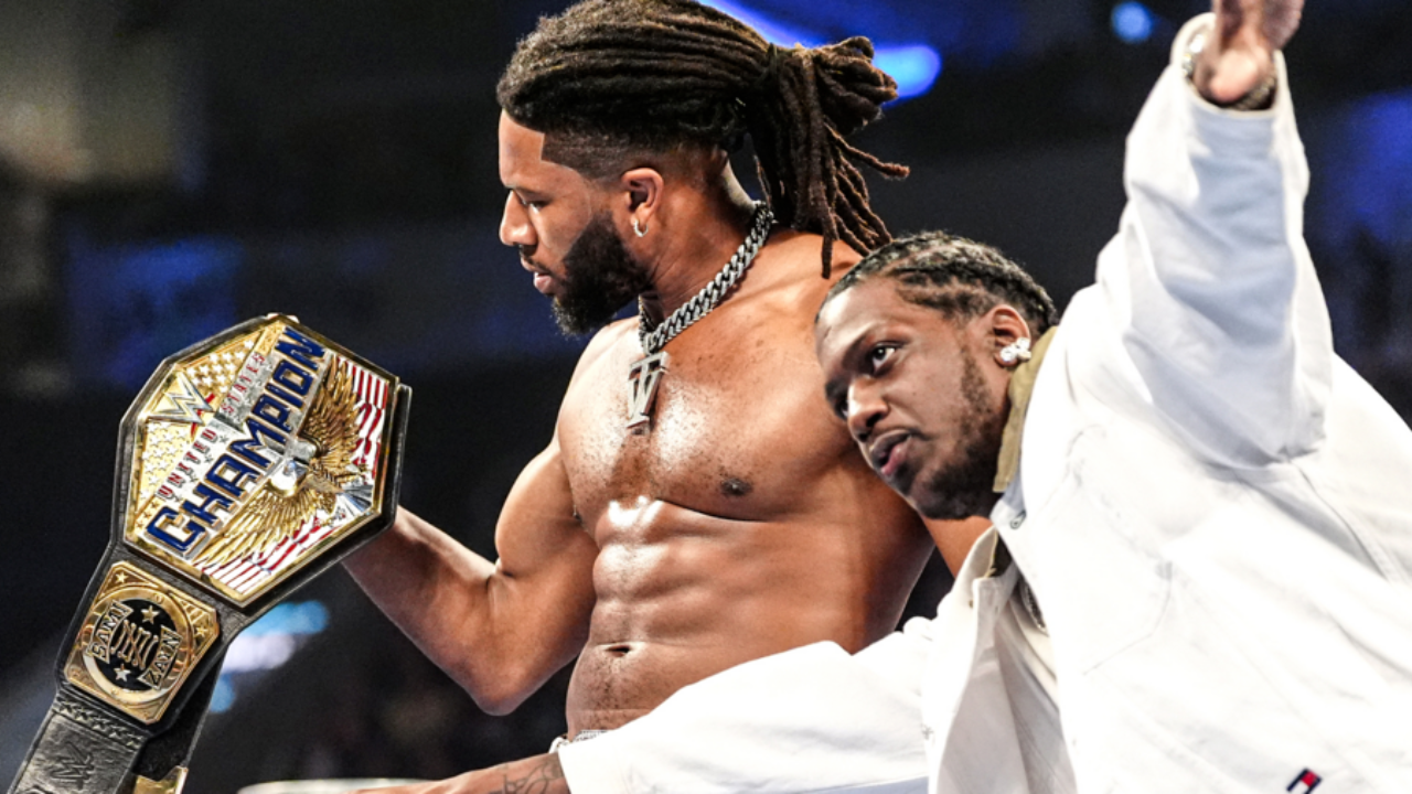 Trick Williams and Lil Yachty on WWE SmackDown