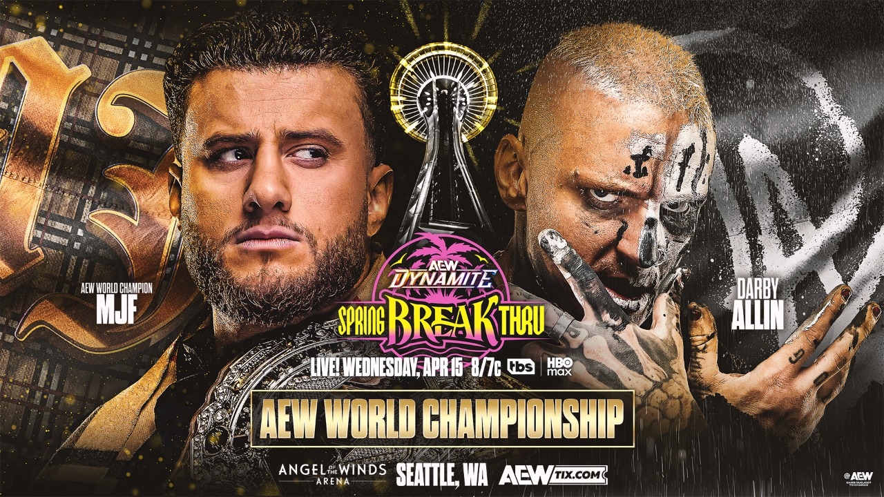 World, TNT & TBS AEW title matches announced for AEW Dynamite Spring BreakThru
