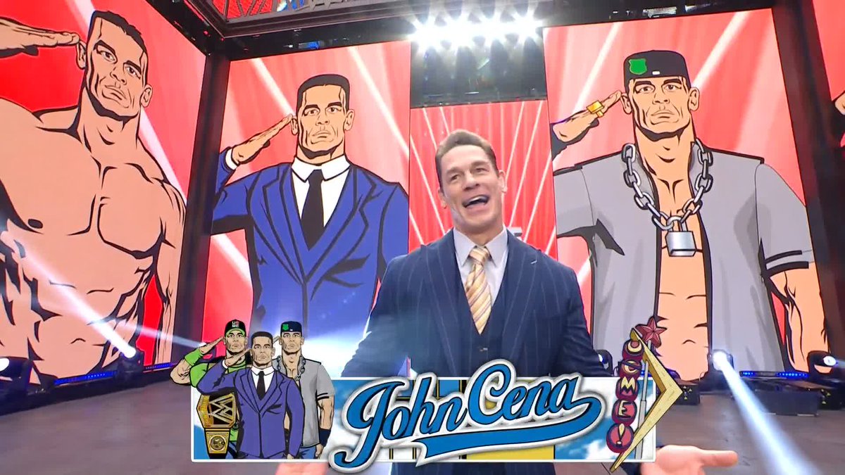 WWE is making up the John Cena Classic rules as they go