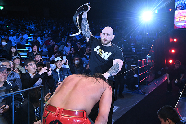 NJPW Sakura Genesis. Gabe Kidd