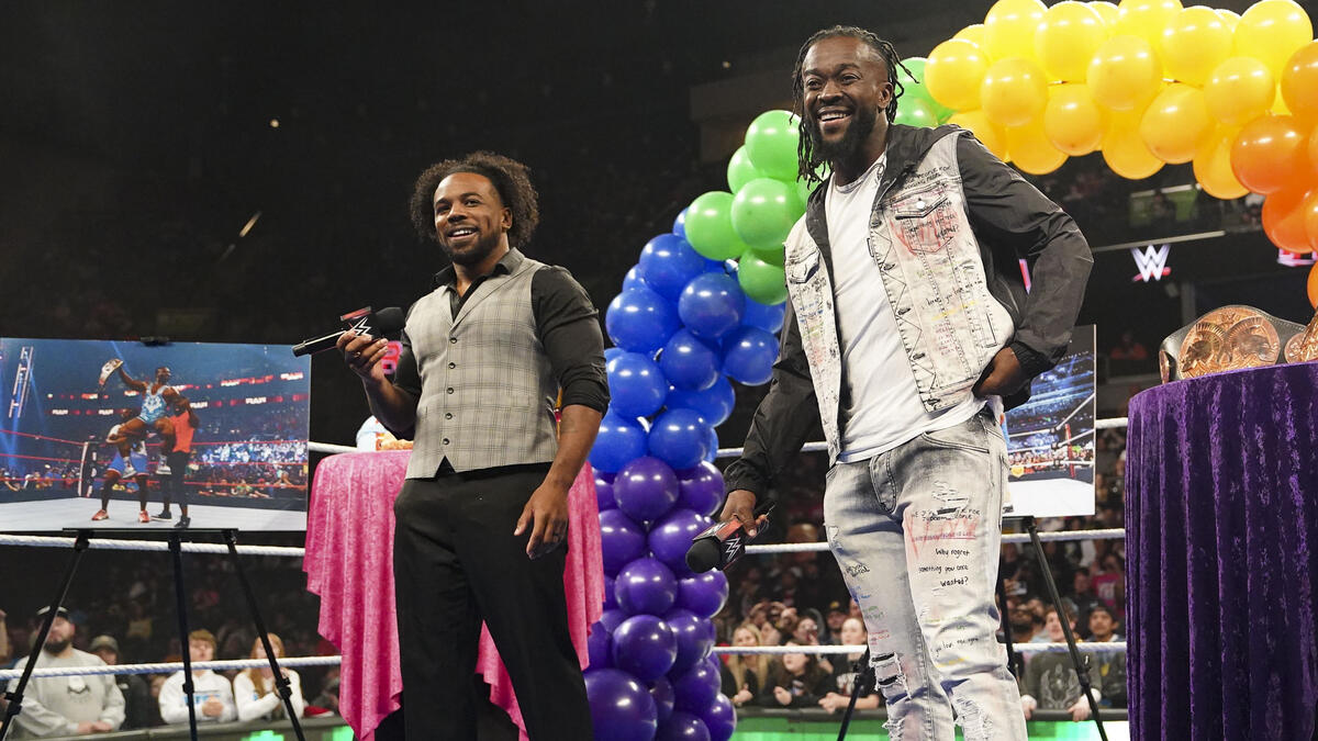 Xavier Woods and Kofi Kingston 12/2/24 WWE Raw