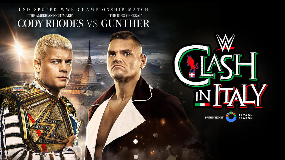 WWE Clash in Italy graphic