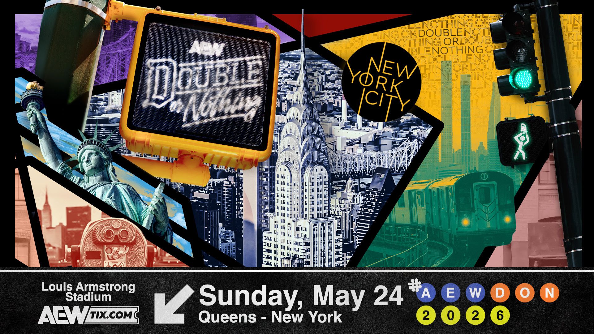 AEW Double or Nothing 2026 Poster