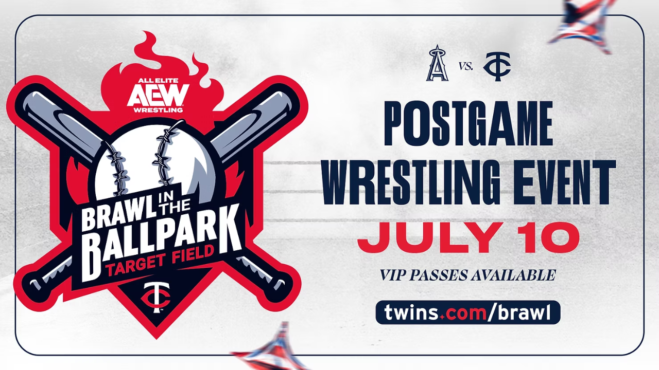 AEW team with Minnesota Twins for Brawl in the Ballpark postgame event