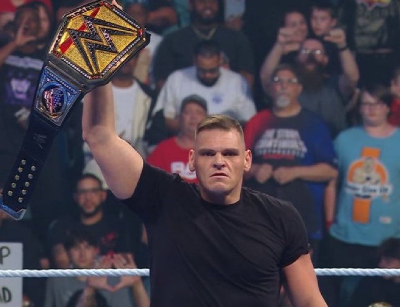 Gunther stands tall over Cody Rhodes