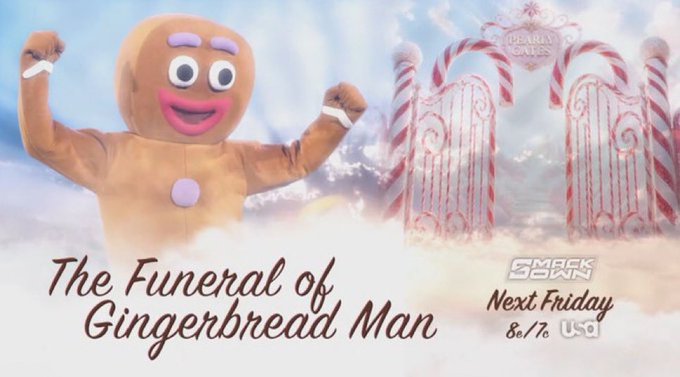 The Gingerbread Man has passed on