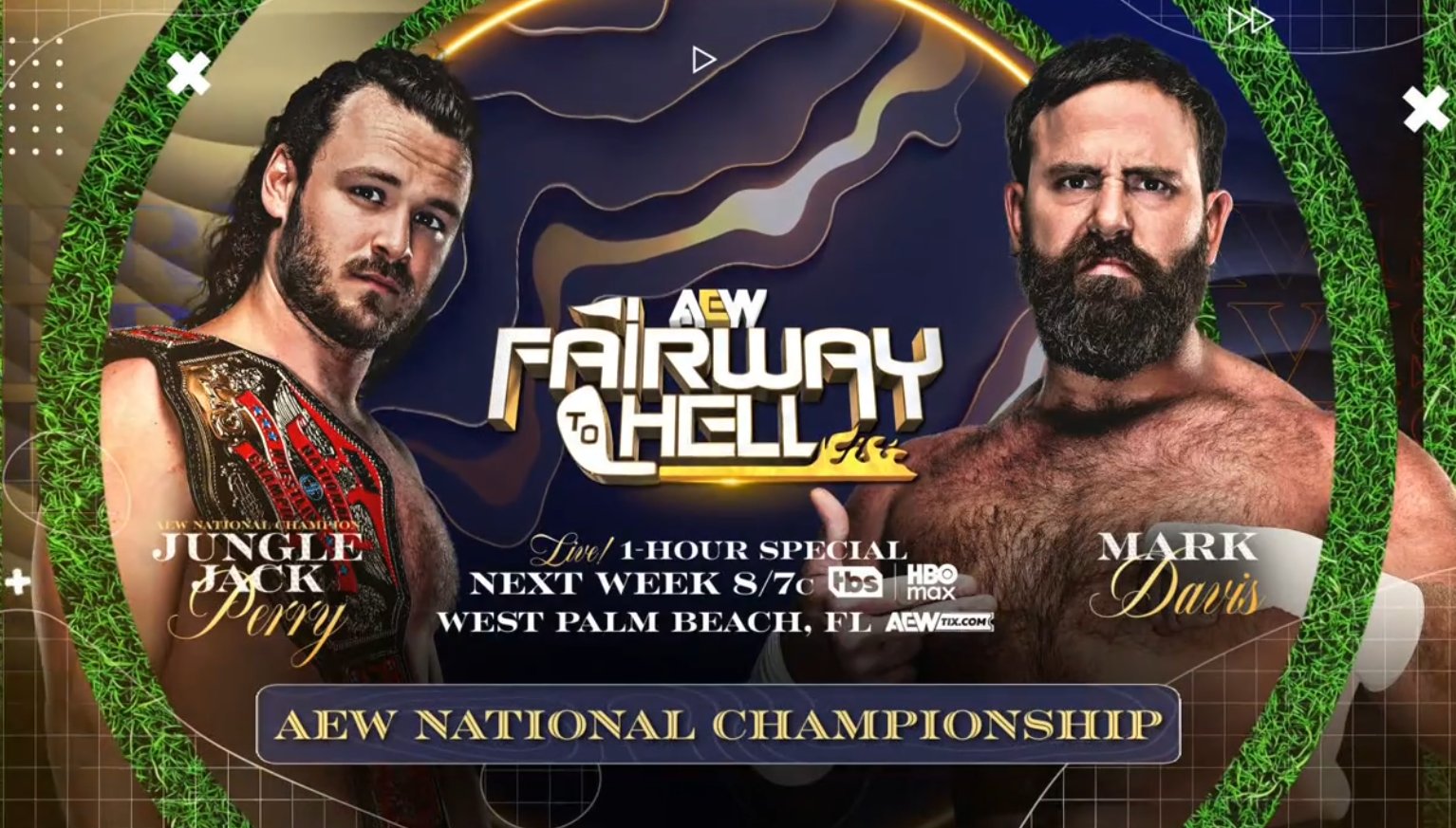 National title to be defended at AEW Fairway to Hell