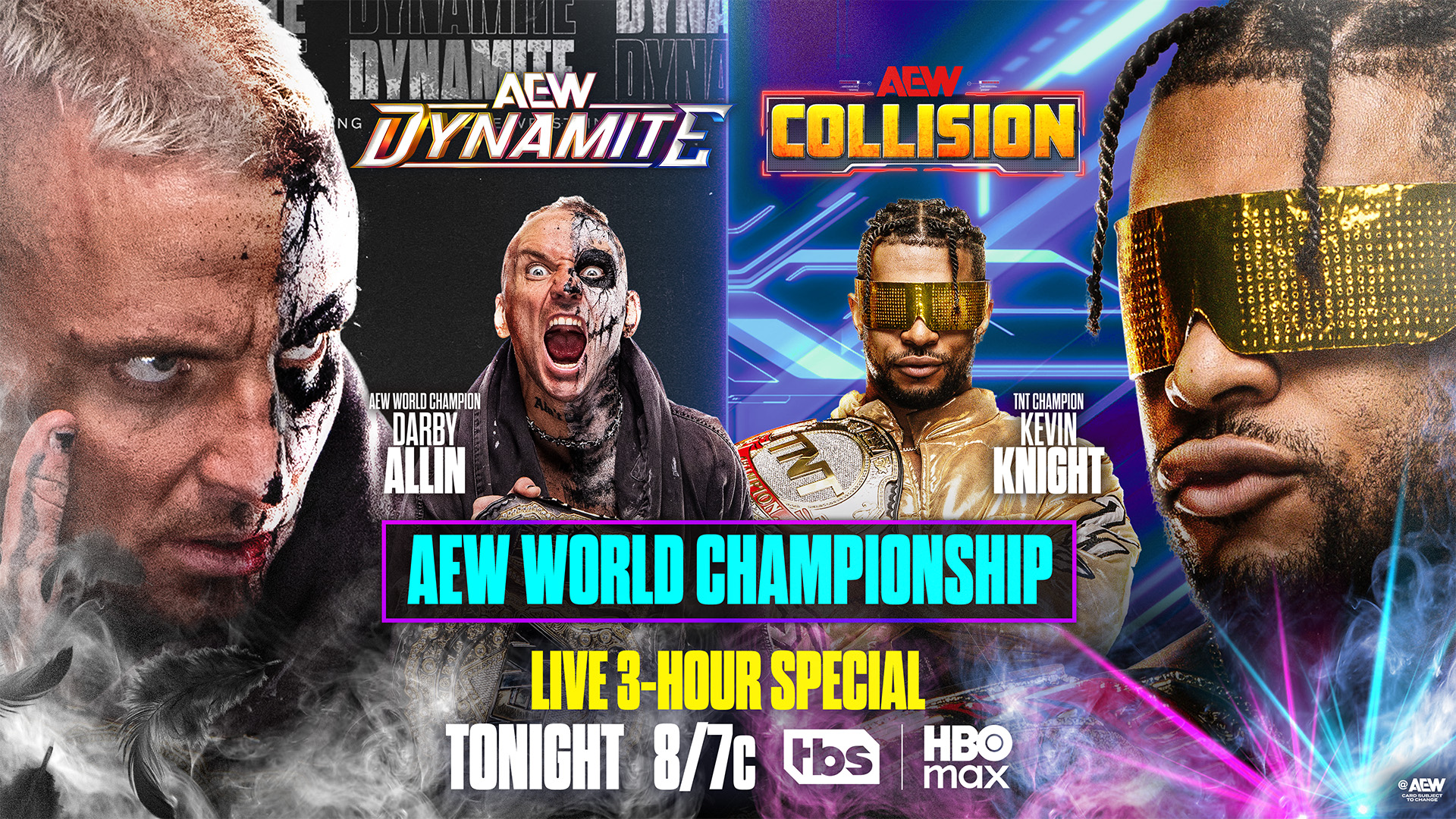 AEW Dynamite match graphic 5/6/26