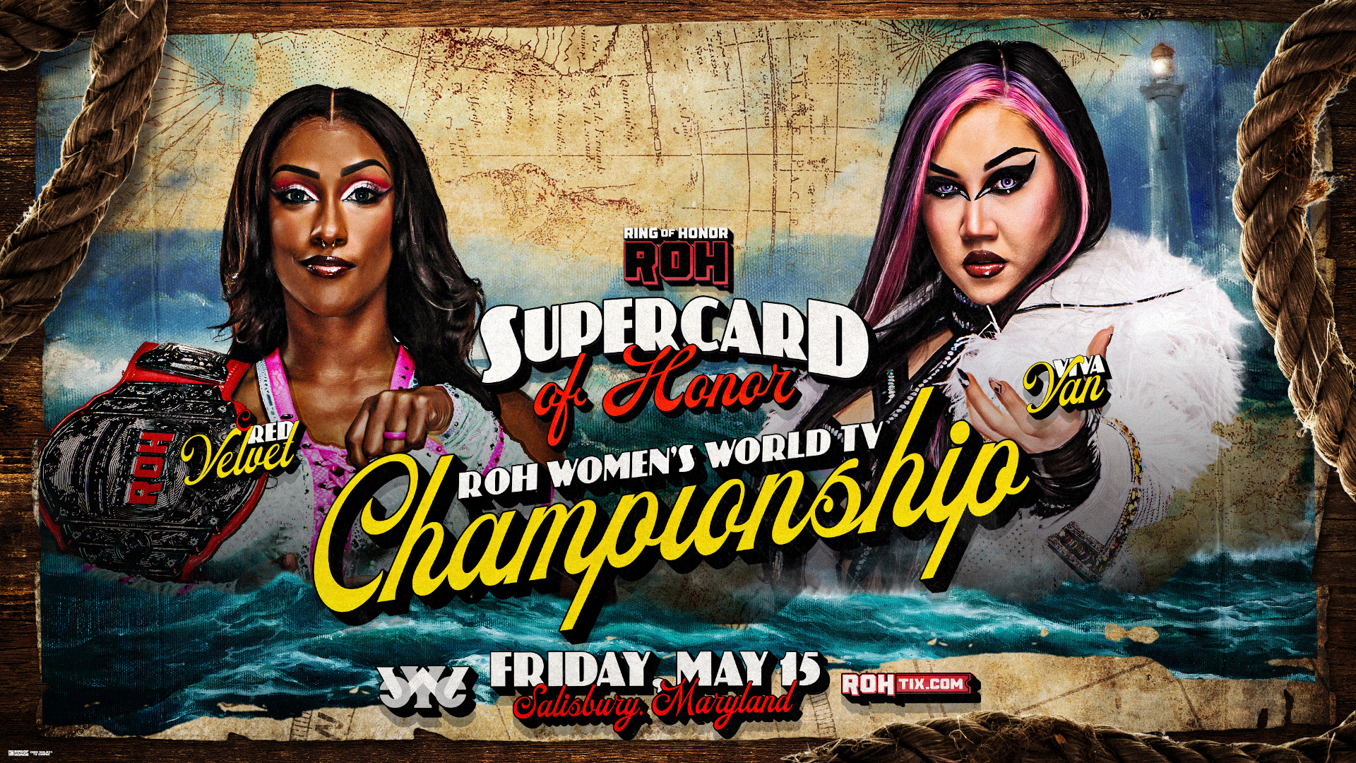 Red Velvet vs. Viva Van | ROH Supercard of Honor