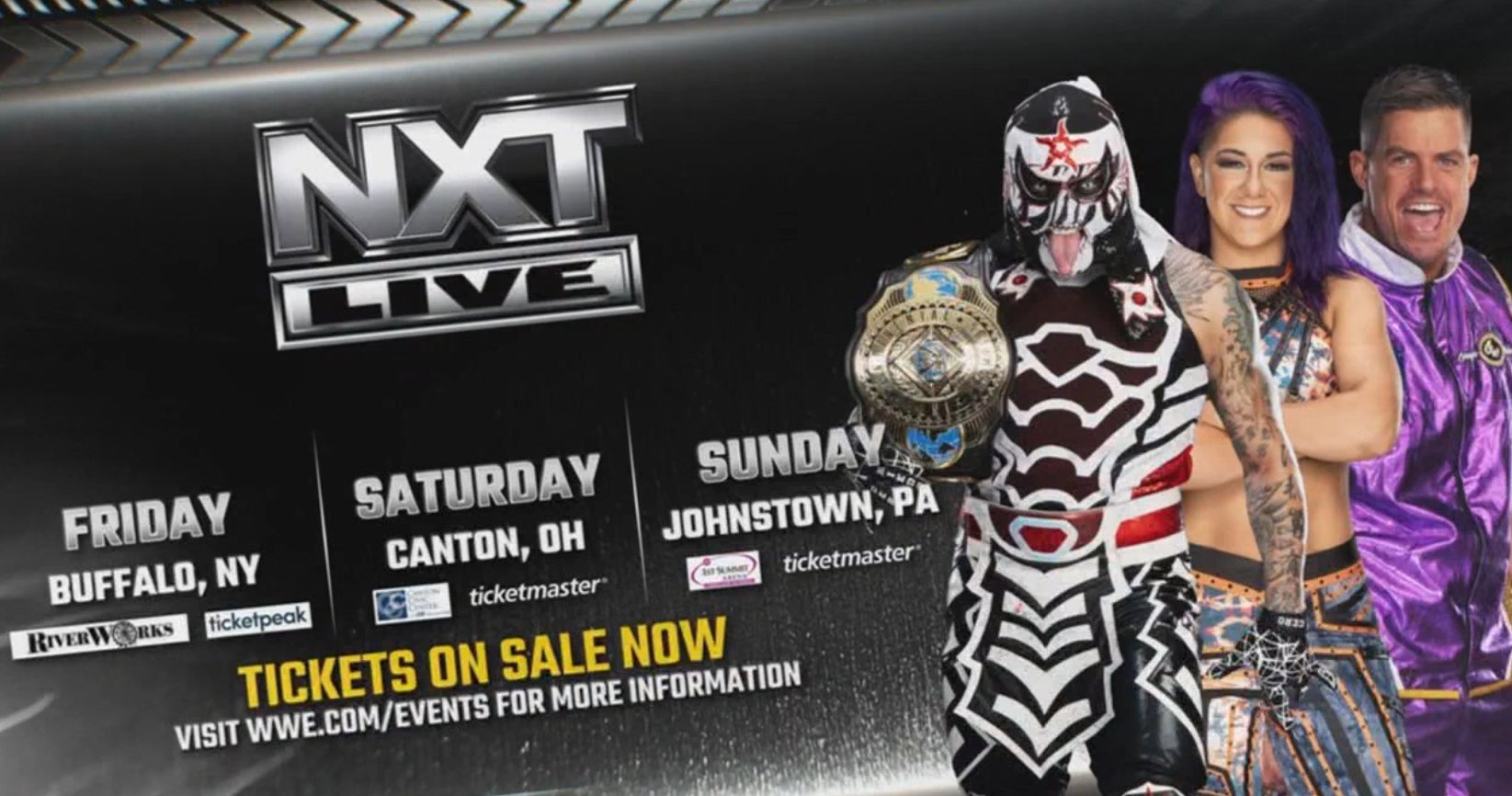 Main roster stars set for WWE NXT house shows