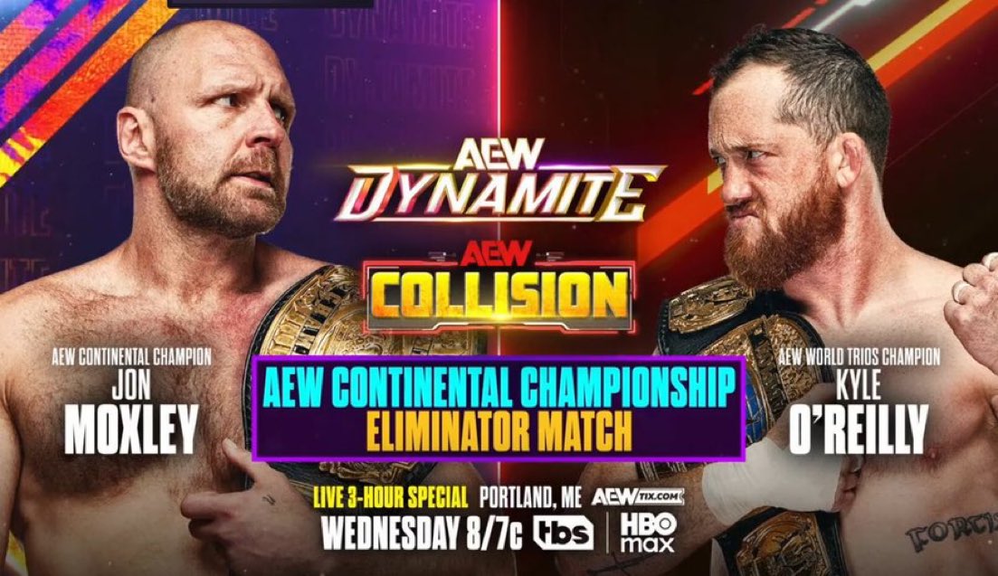 Jon Moxley vs. Kyle O'Reilly set for Dynamite/Collision