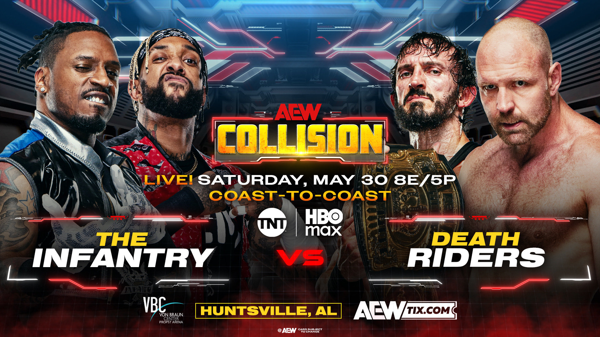Jon Moxley & PAC face The Infantry this Saturday
