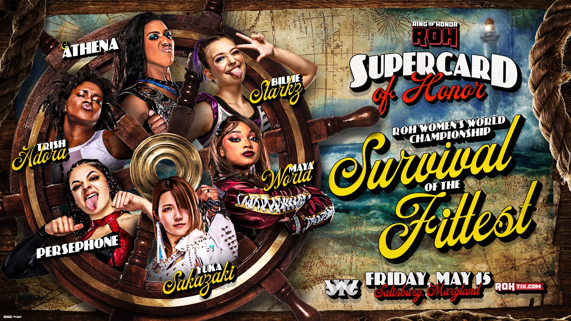 ROH Supercard of Honor SOTF Womens Title