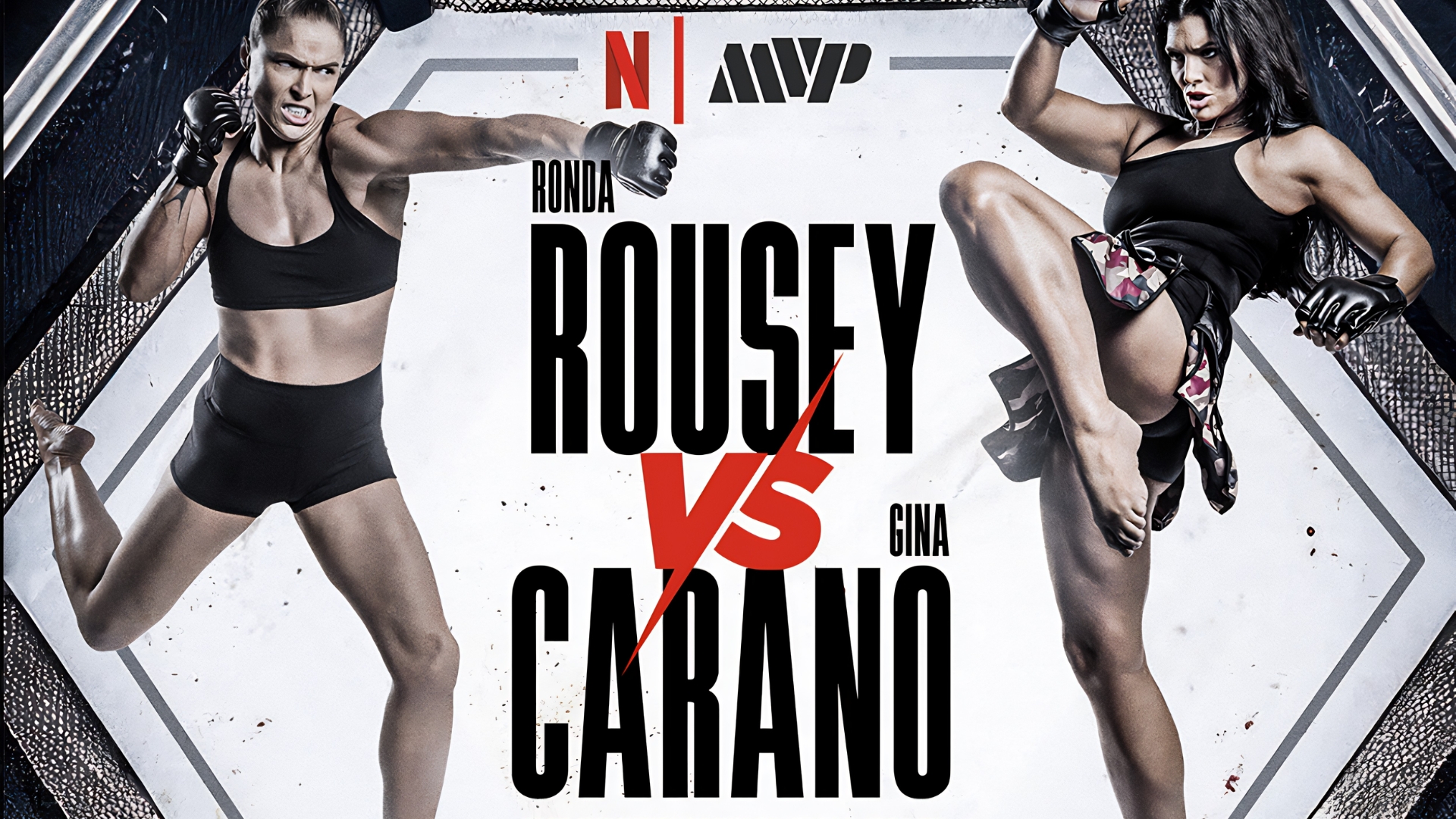 Rousey vs Carano Poster