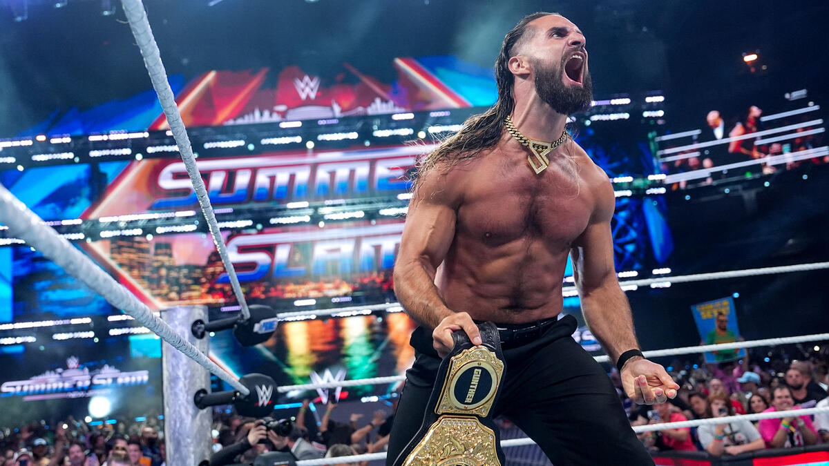 Seth Rollins at WWE SummerSlam
