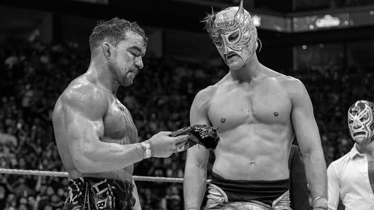 El Grande Americano mask vs. mask, Chad Gable AAA Noche de Los Grandes