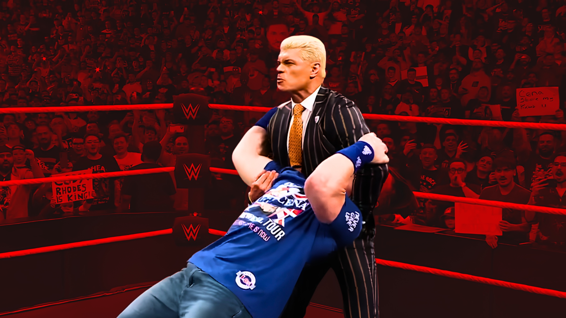 WWE RAW Cody Rhodes John Cena WWE RAW March 2026