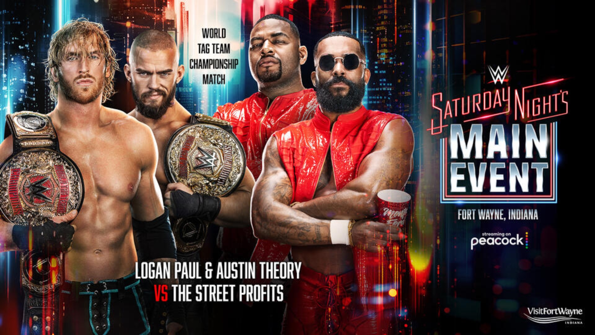 WWE SNME May 2026 Logan Paul Austin Theory Street Profits