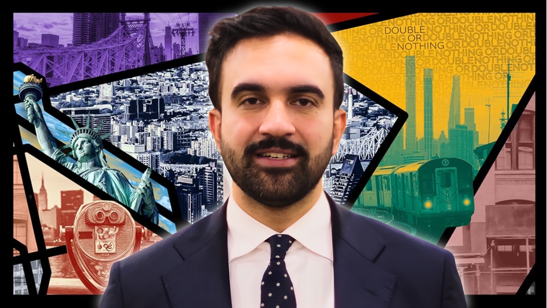 Zohran Mamdani AEW Double or Nothing 2026