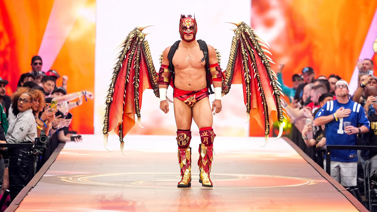 Dragon Lee WWE WrestleMania 42